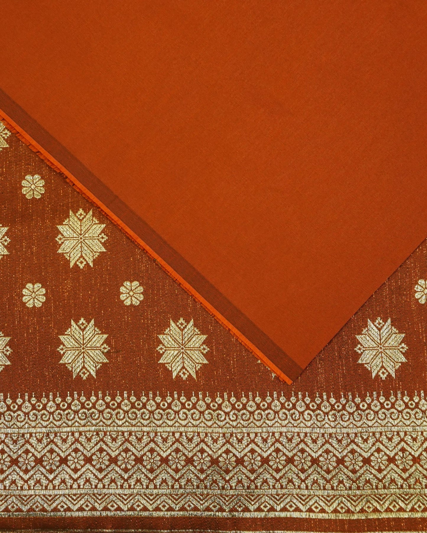 Gold Songket with Shantung Combo Set