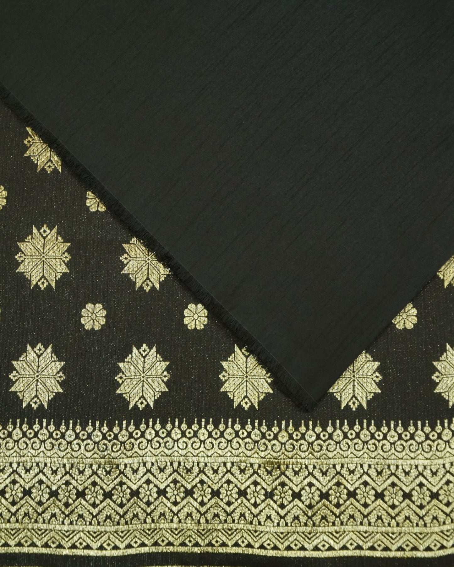 Gold Songket with Shantung Combo Set