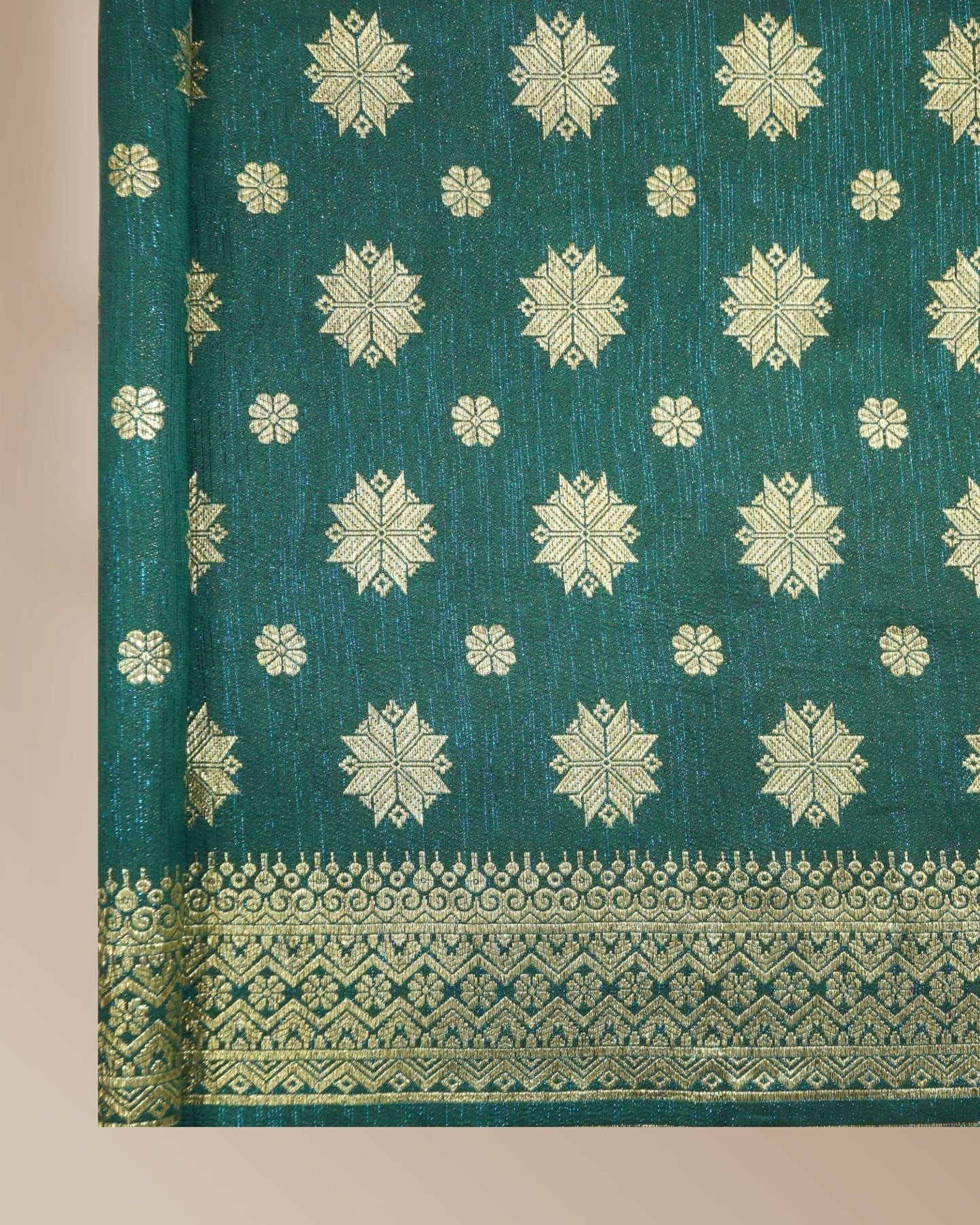 Kencana Timur Metallic Songket 44"