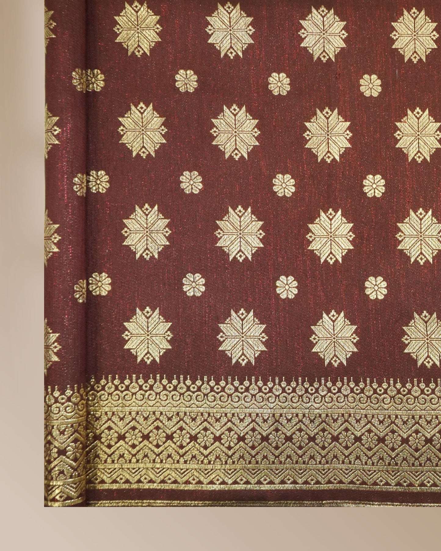 Kencana Timur Metallic Songket 44"
