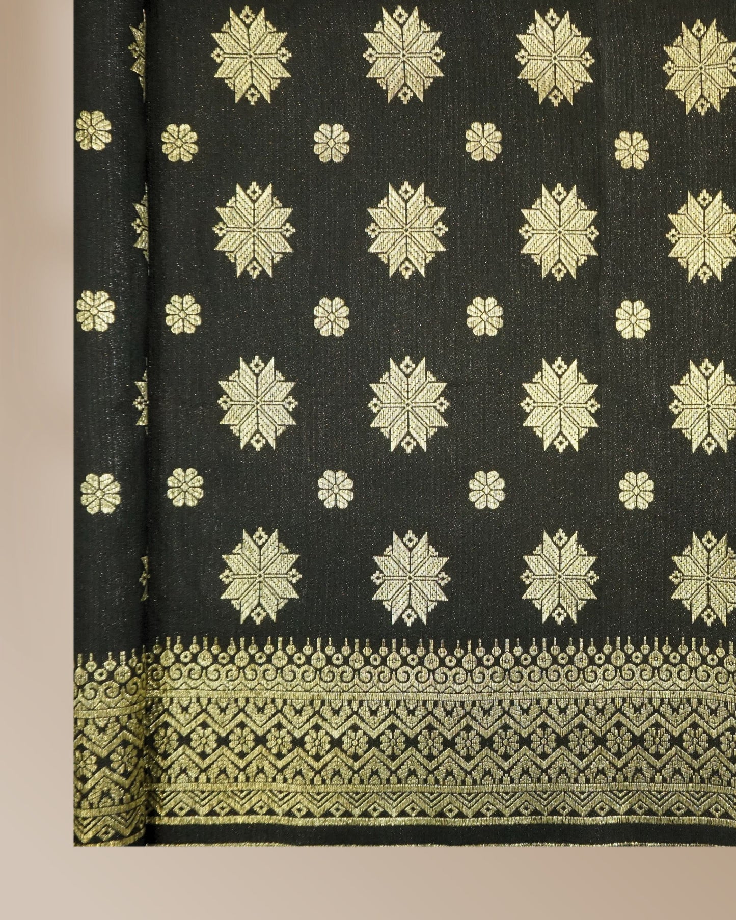 Kencana Timur Metallic Songket 44"