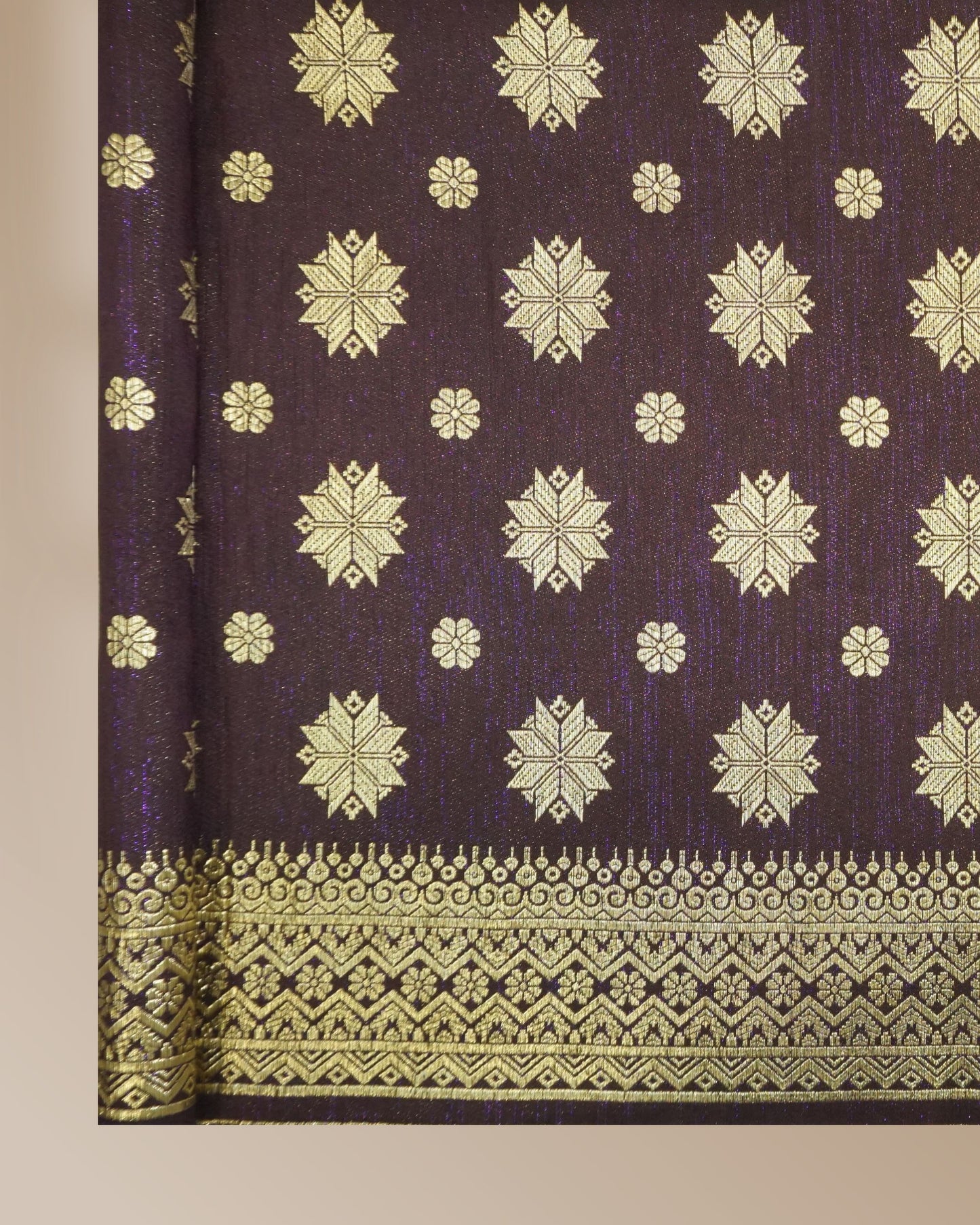 Kencana Timur Metallic Songket 44"