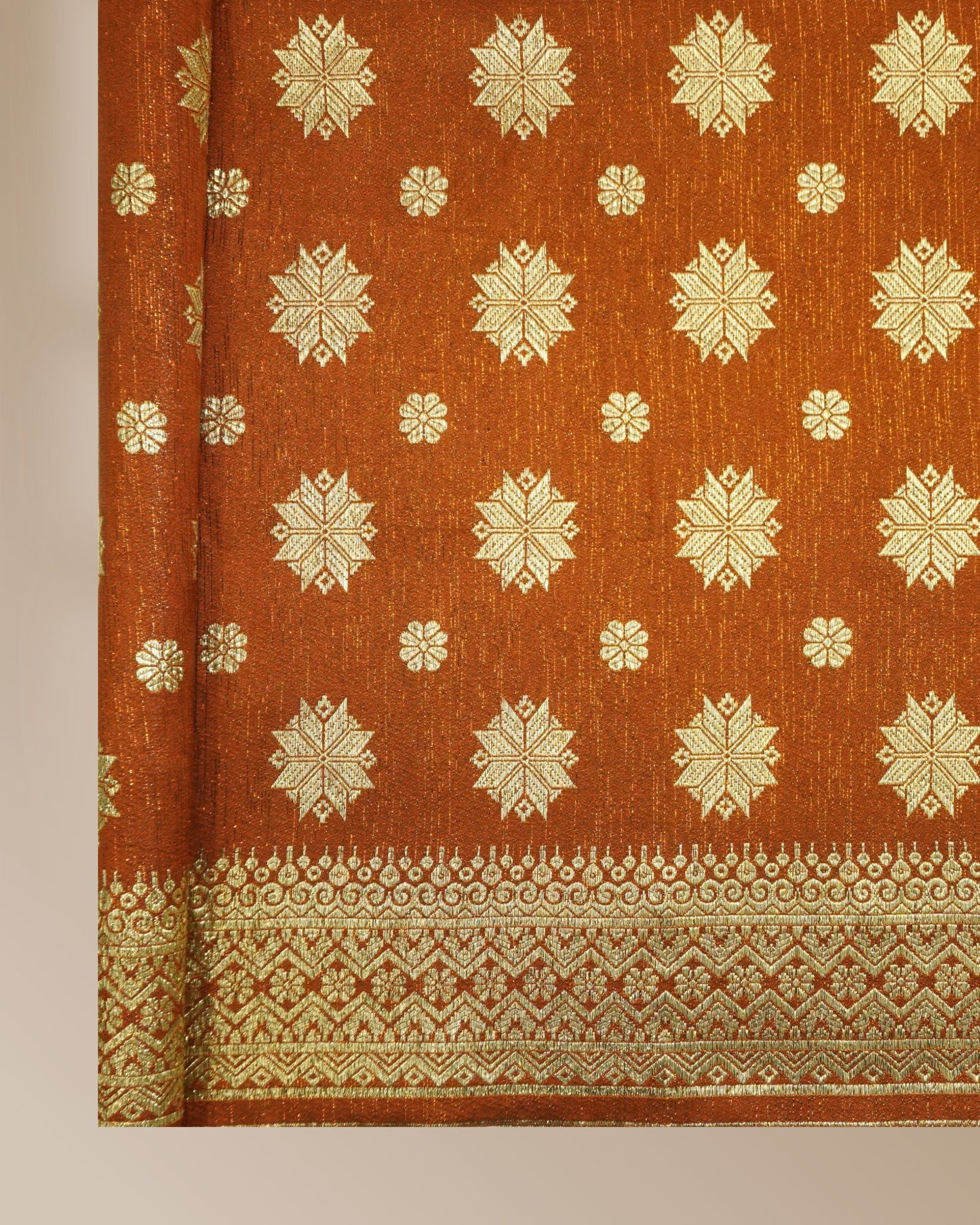 Kencana Timur Metallic Songket 44"