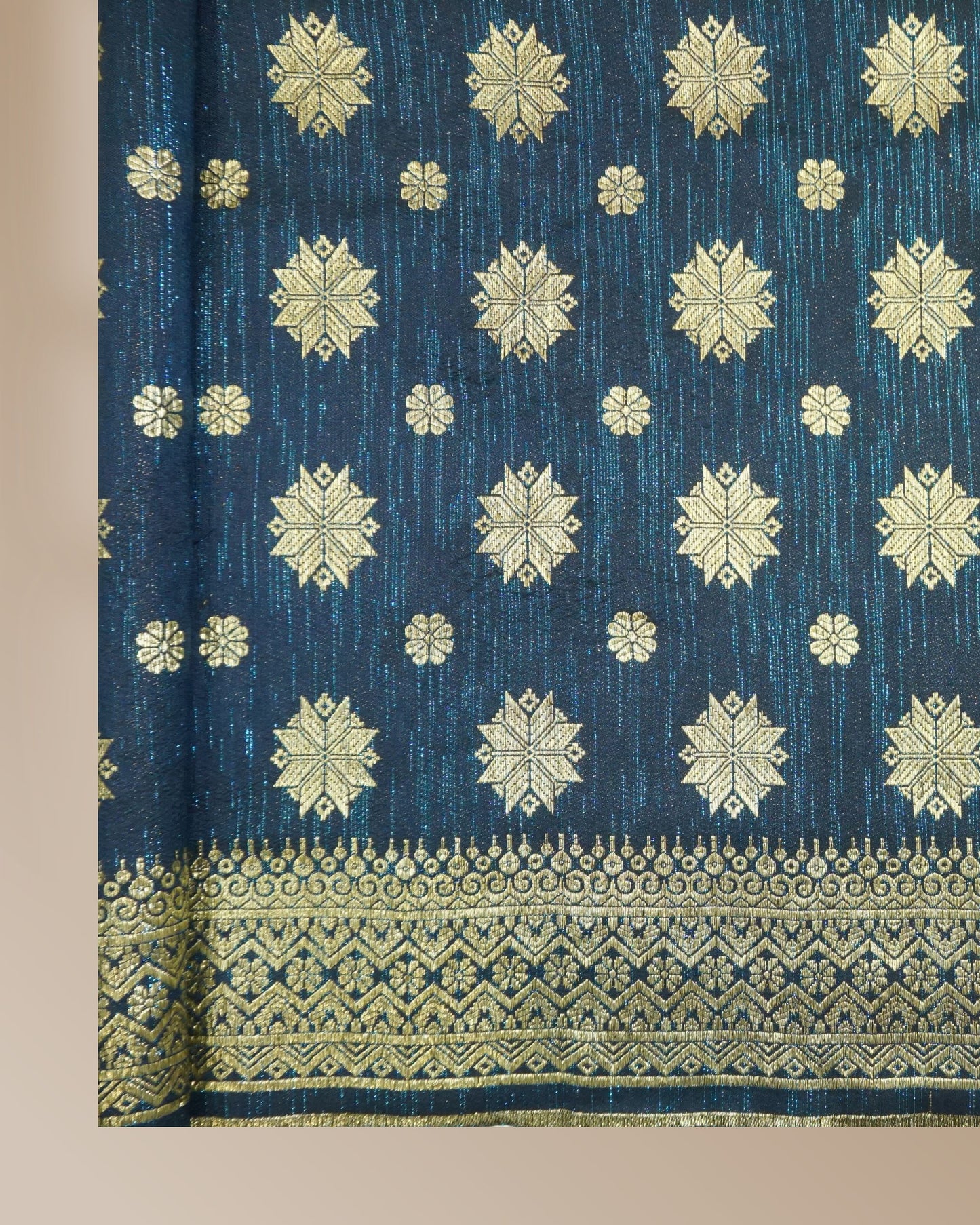 Kencana Timur Metallic Songket 44"