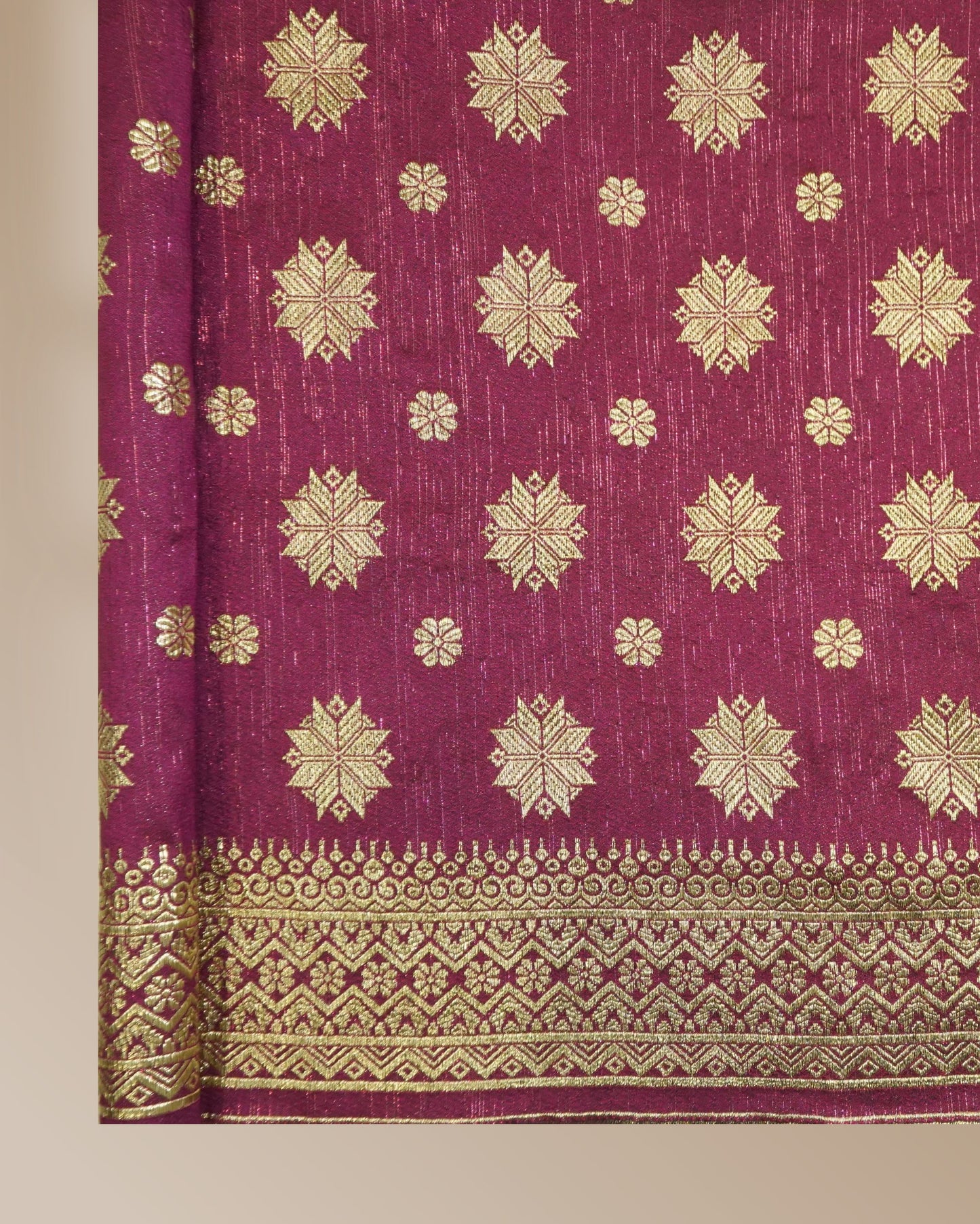 Kencana Timur Metallic Songket 44"
