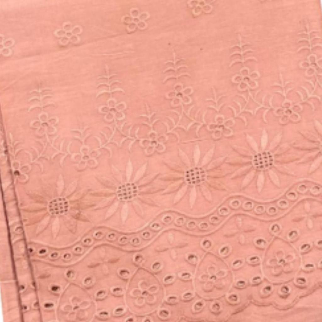 Combo Set Cotton Embroidery with Songket Multicolor