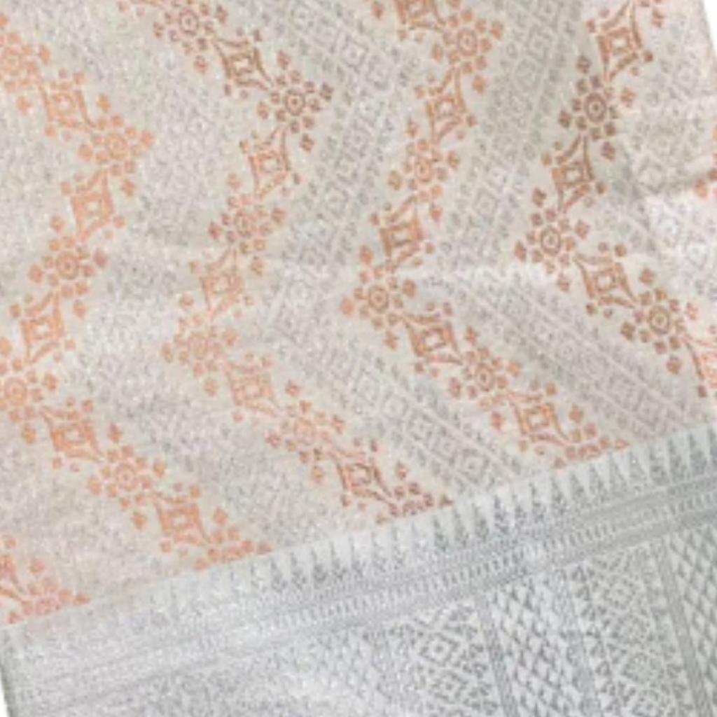 Combo Set Cotton Embroidery with Songket Multicolor