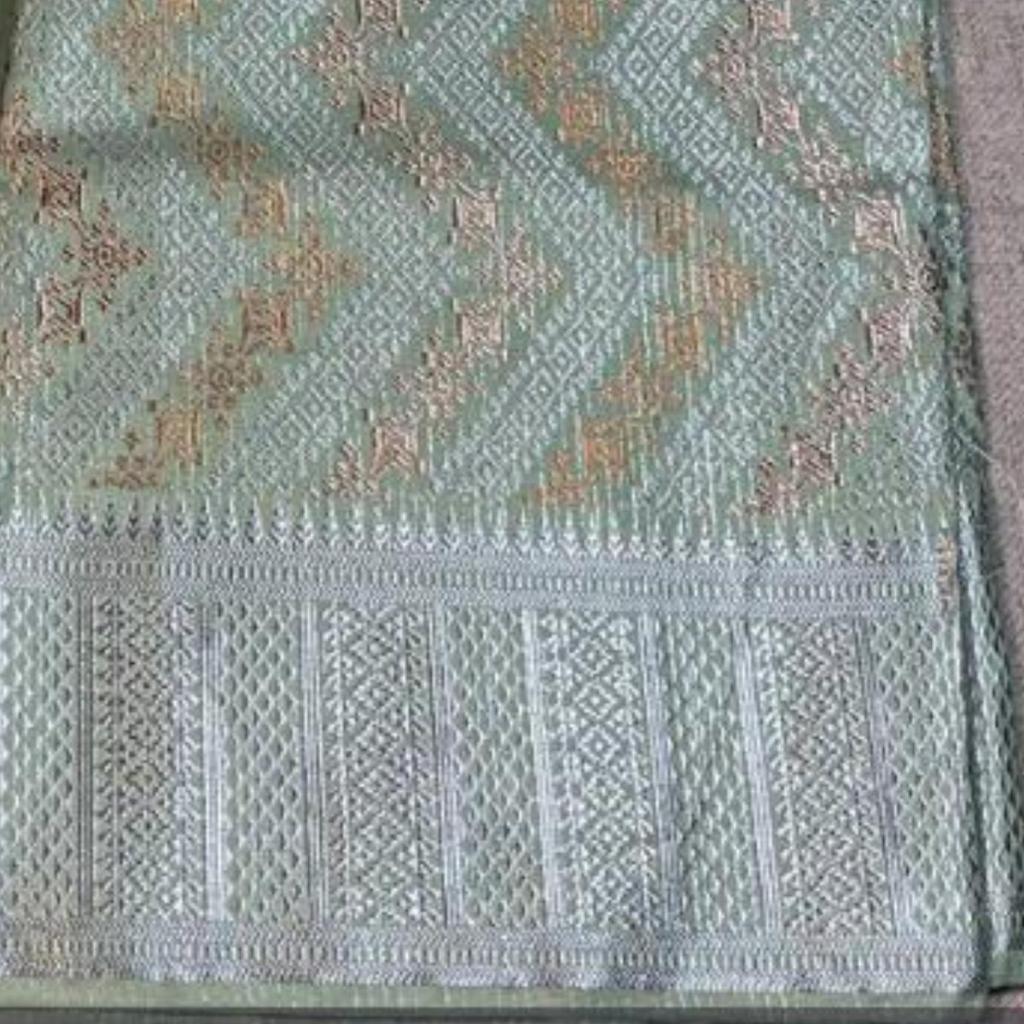 Combo Set Cotton Embroidery with Songket Multicolor