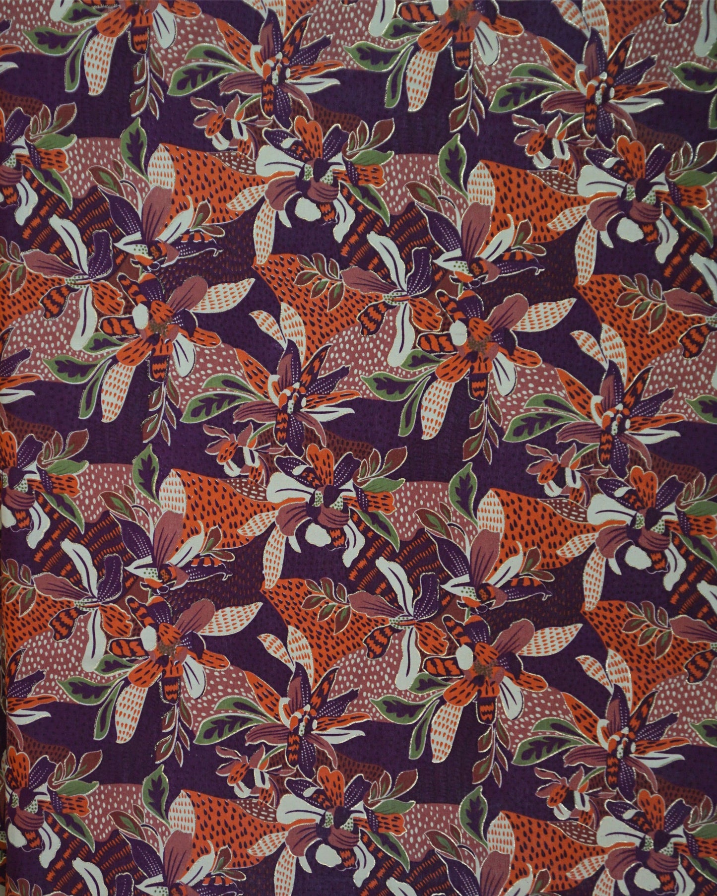 Mix Design Sage Chaneli Foil Prints 58"