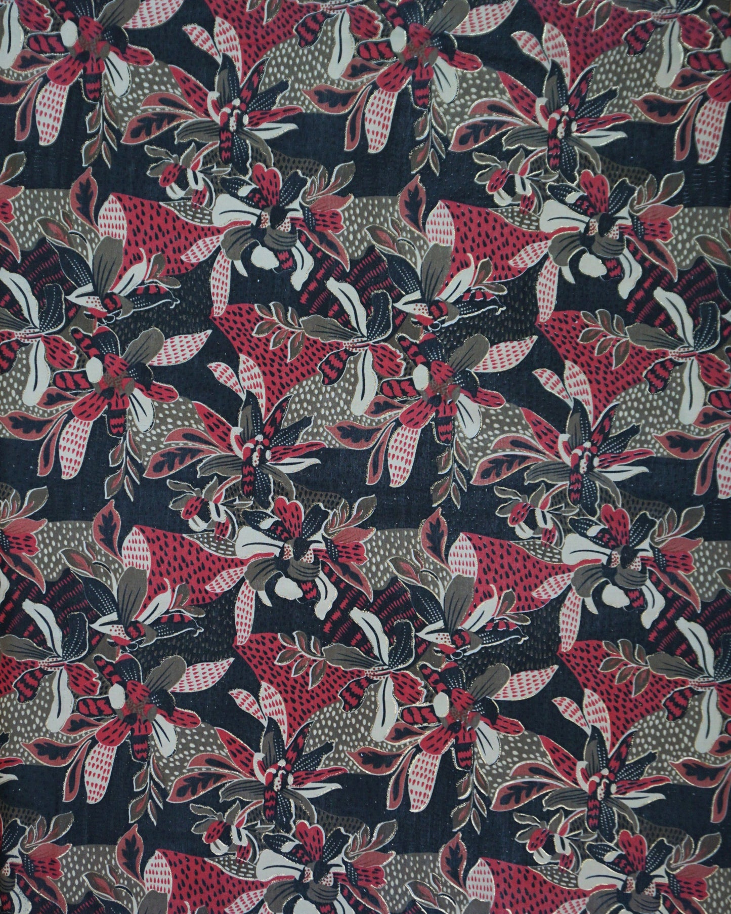 Mix Design Sage Chaneli Foil Prints 58"