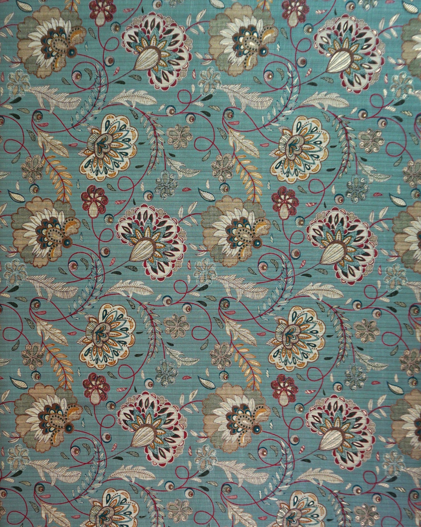 Sky Bird Vatican Twill Foil Prints 58"