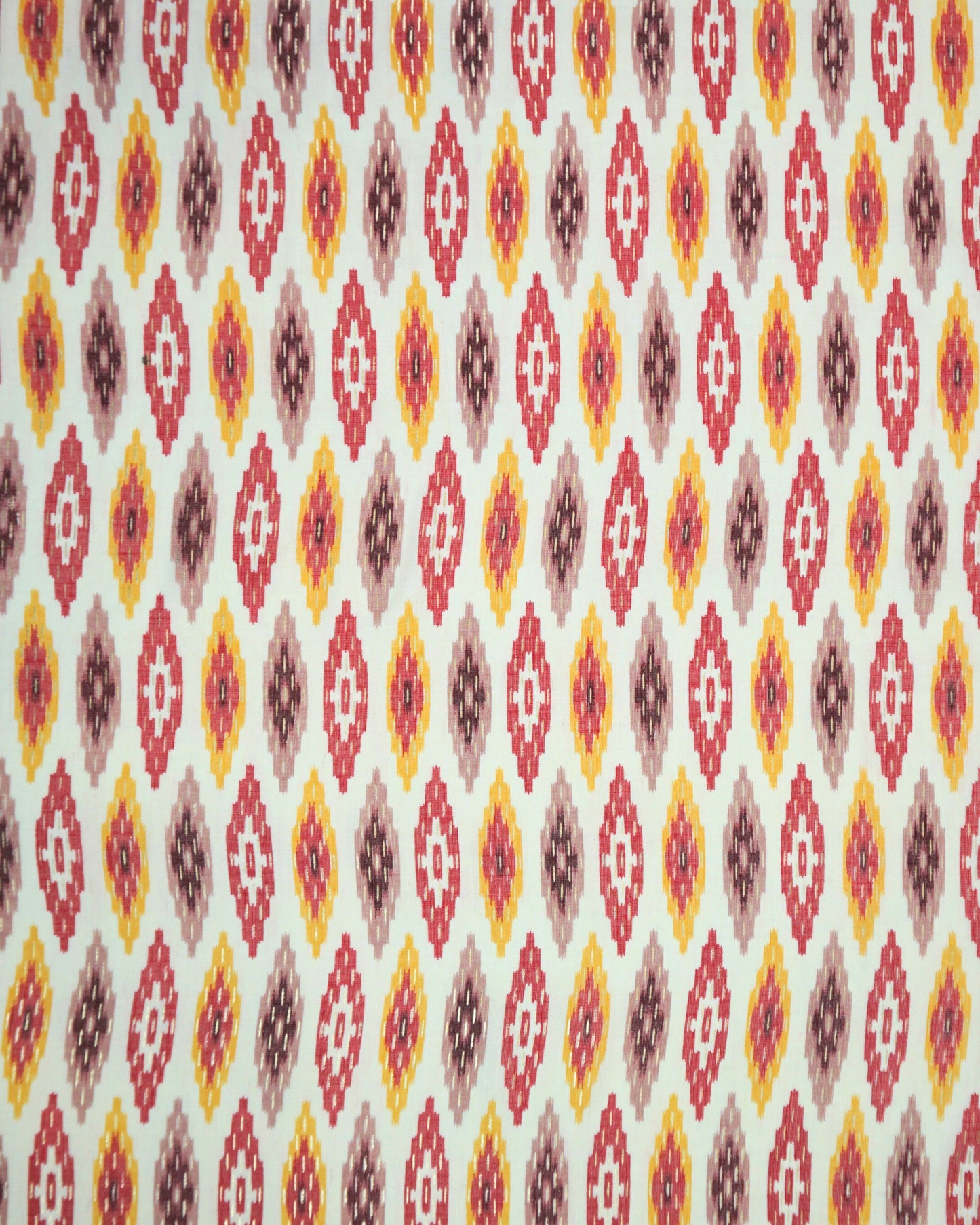 Etnik Smiley Rayon Capusel Slub Foil Prints 44"
