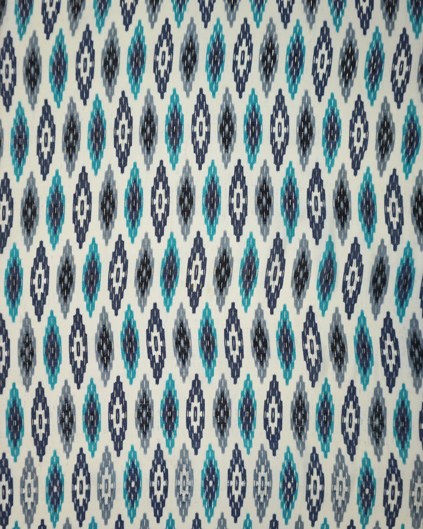 Etnik Smiley Rayon Capusel Slub Foil Prints 44"