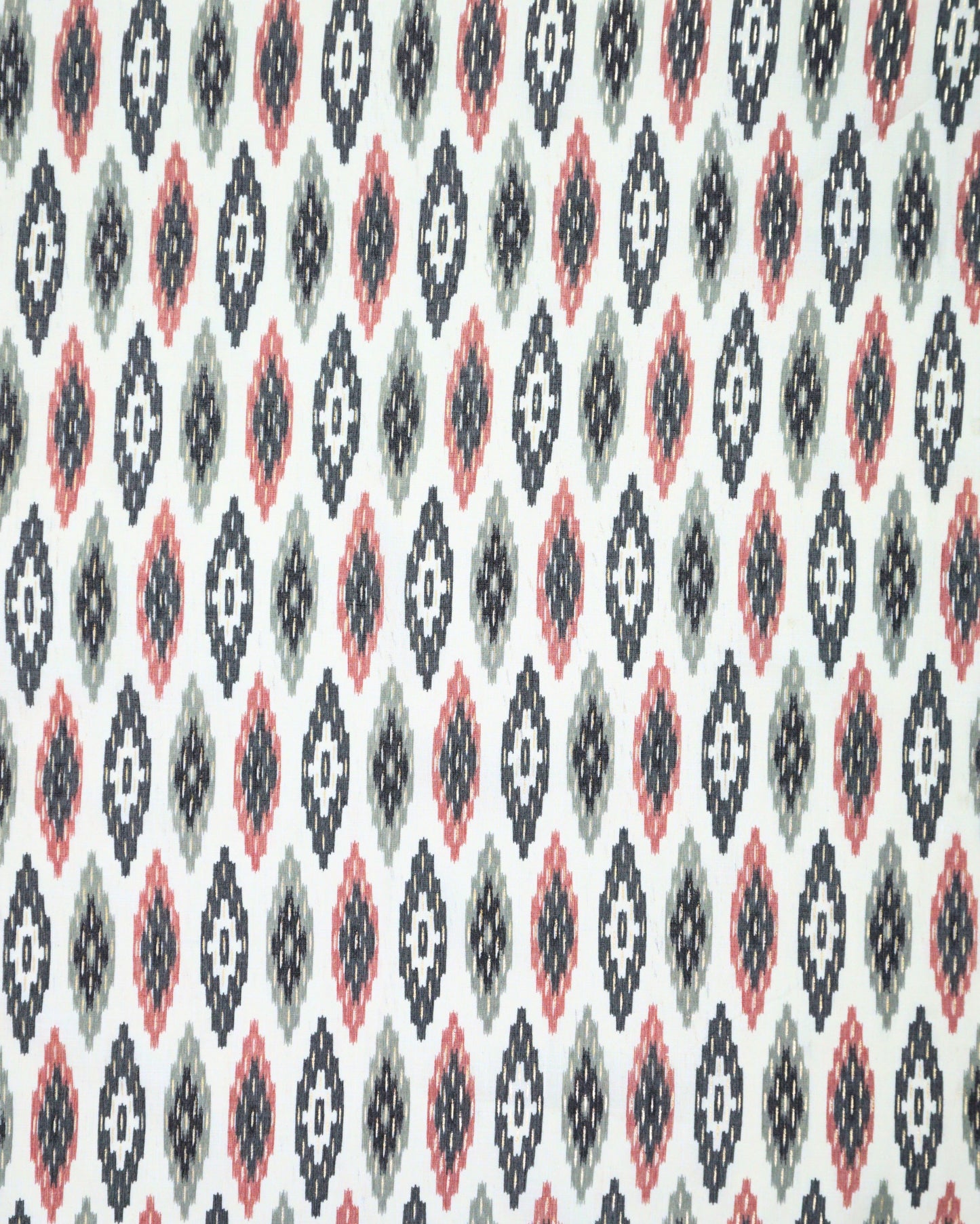 Etnik Smiley Rayon Capusel Slub Foil Prints 44"