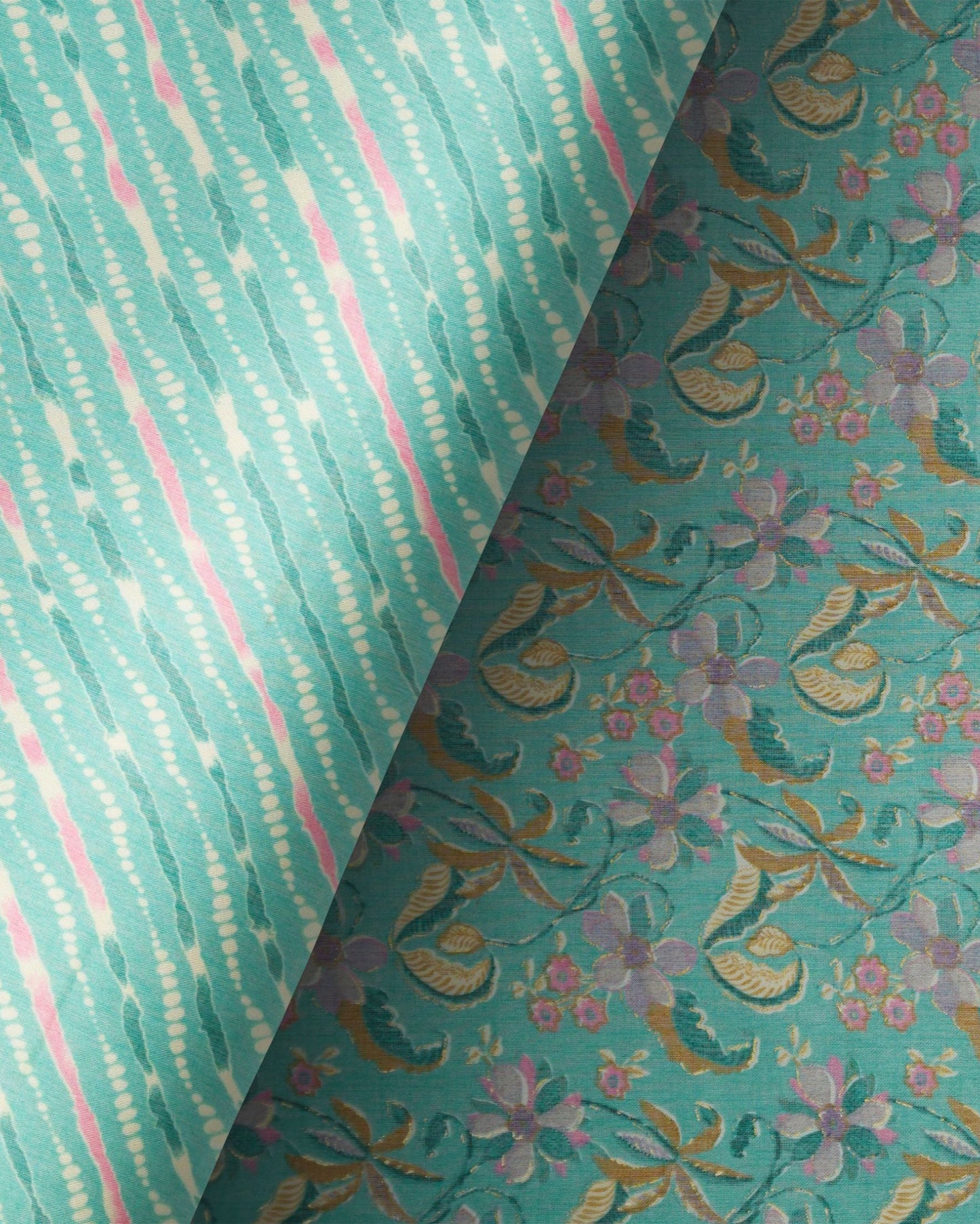 Suhani Capsule Slub Foil Prints Combo Set 44"