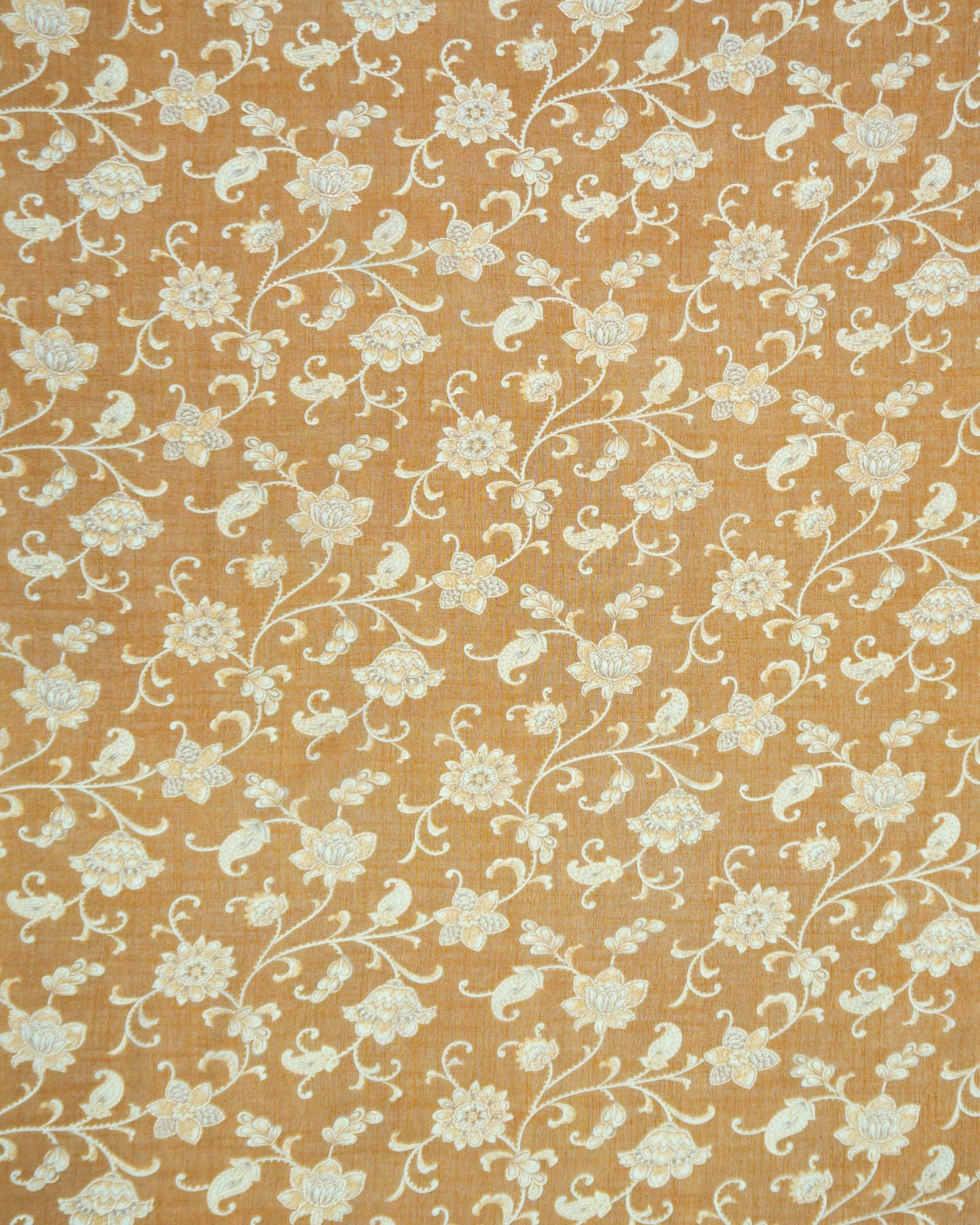 Floral Suhani Capusel Slub Foil Prints 44"
