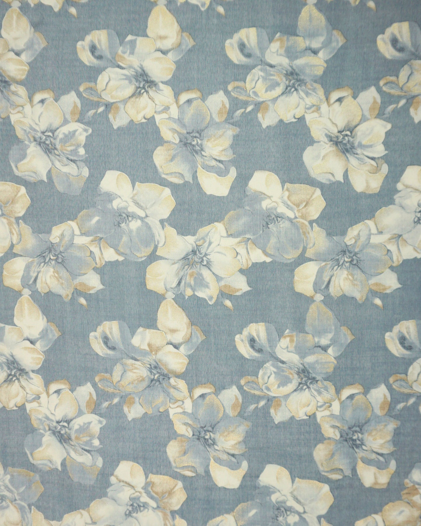 Floral Suhani Capusel Slub Foil Prints 44"