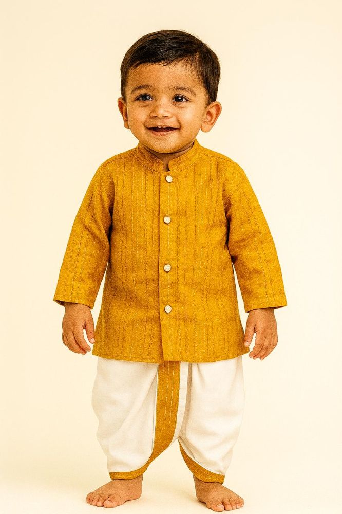 Kids Boy Dhoti Suits