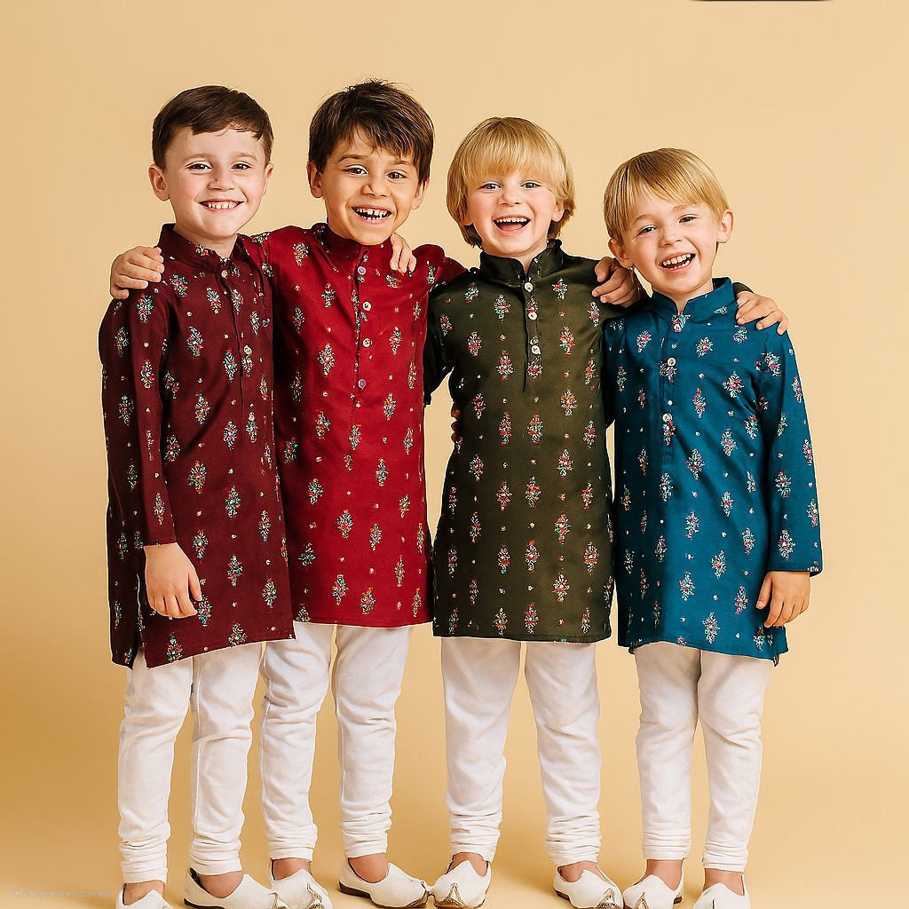 RS BOY KURTA SUIT DESIGN 3
