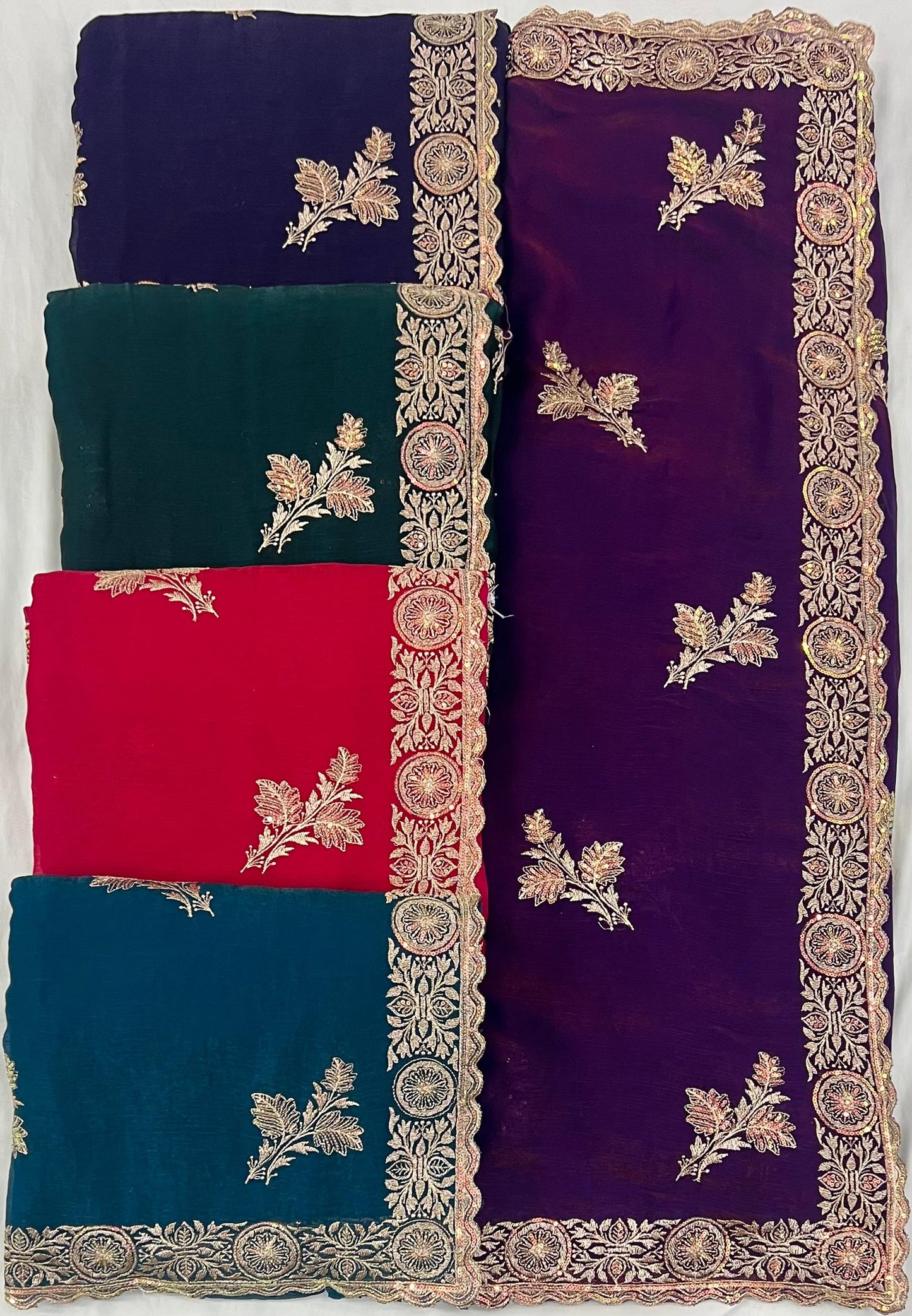 Satin D Saree Design 5