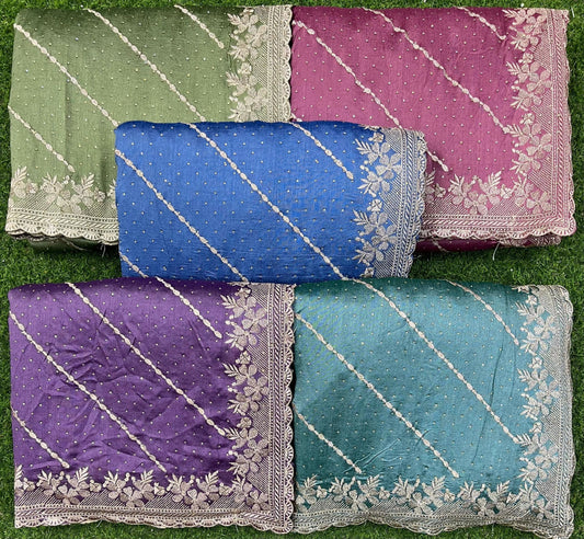 R Sukj Dusty Saree