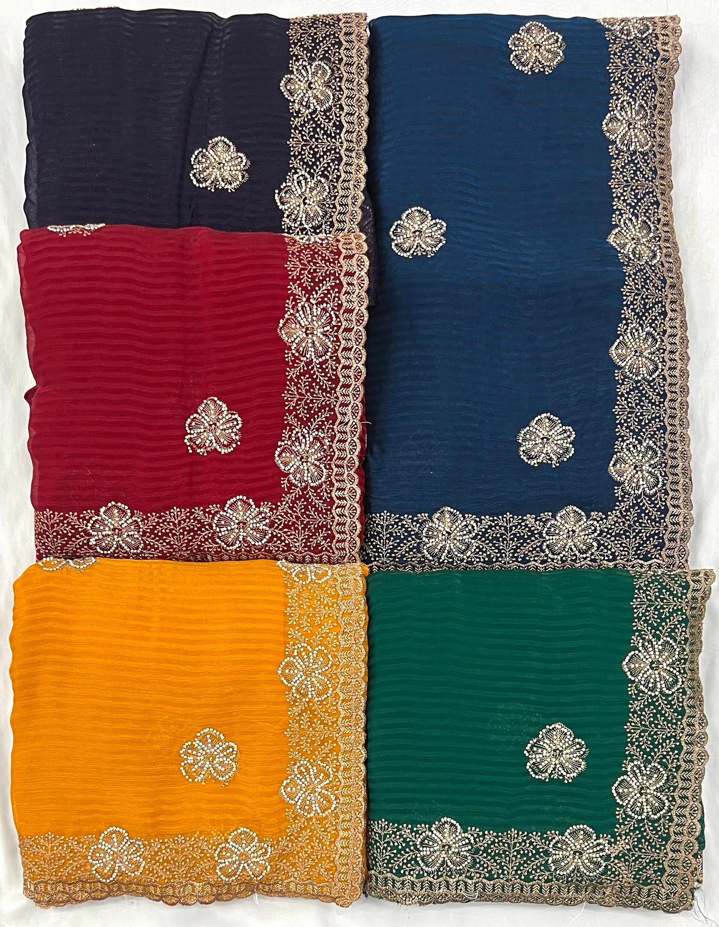 Satin D Saree