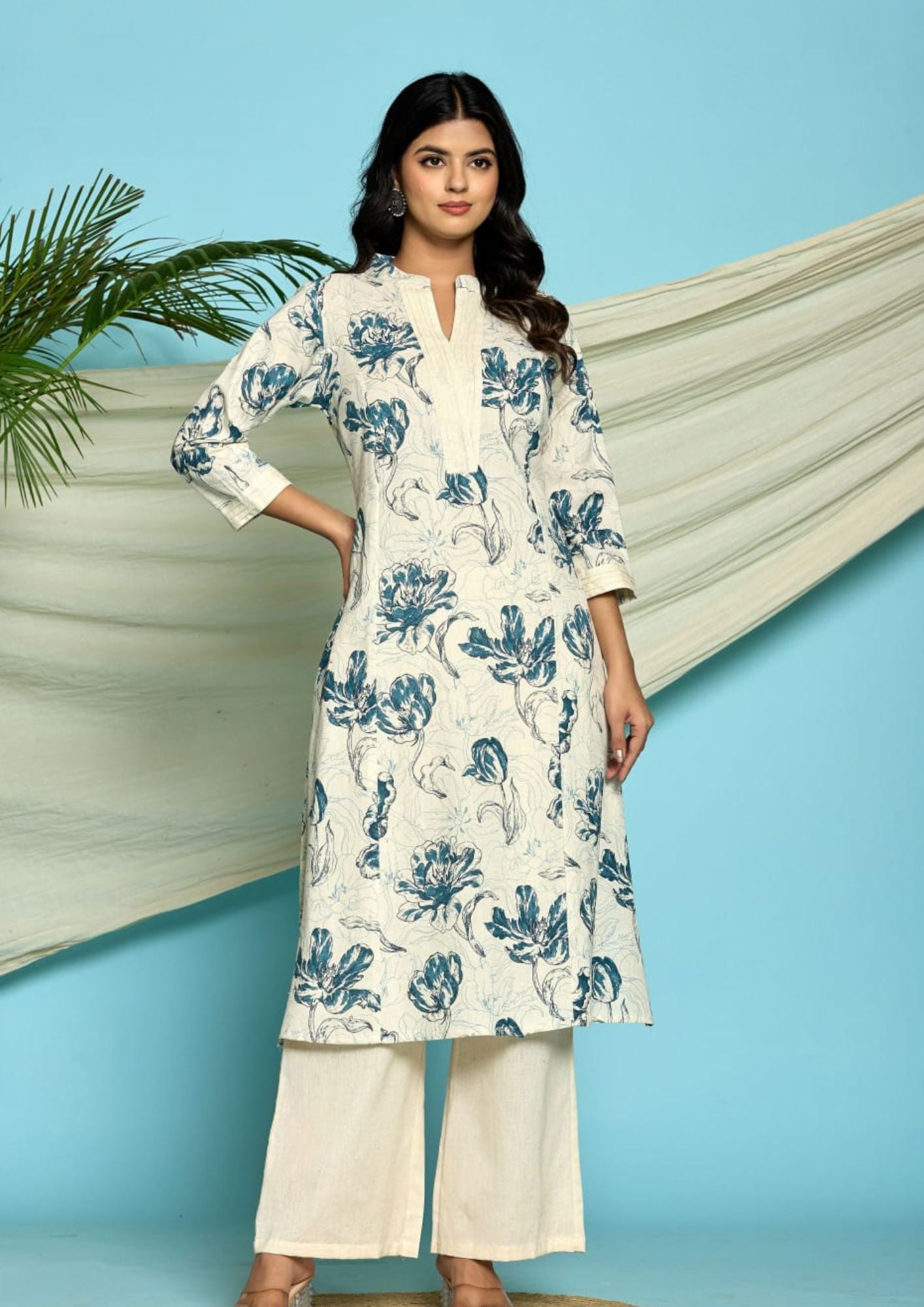 Ladies Kurti 2pcs -Co ord set