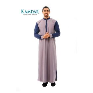 Juma'art Color Block Long Men Jubah