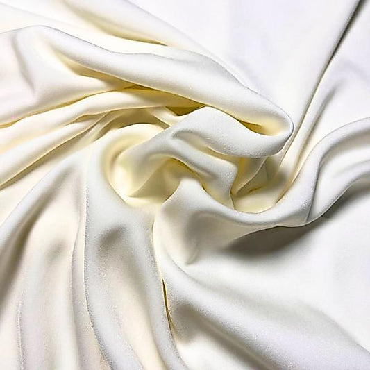 KAMDAR Open Meter Anatalia Pearl Fabric Bidang 58" Open Meter Dressmaking Fabric/Wedding Gown/Bridal High Quality Satin
