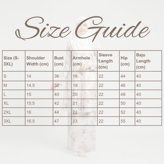 KAMDAR Lunara Kebaya Modern Satin • Slim Fit • Mother Daughter Set • S–3XL & 2–12
