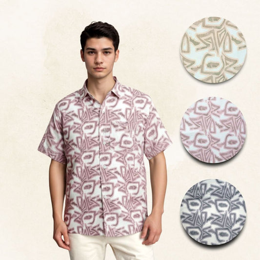 Artemis Geometry Pattern Pastel Regular Size to Plus Size