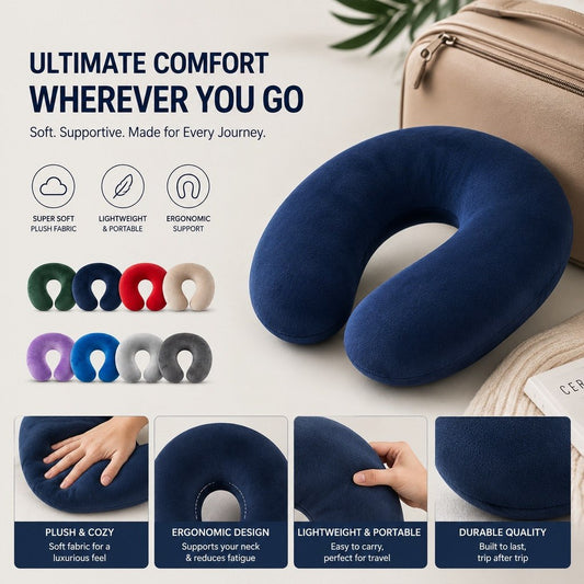 KAMDAR Travel Comfort Neck Pillow - Ergonomic GWP