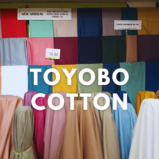 KAMDAR Open Meter Original Toyobo Cotton Japan Bidang 58"