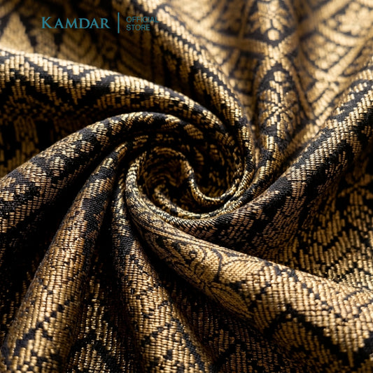 KAMDAR – Embun Pagi Songket Metallic Kain Pasang | Songket Tradisional Premium – 2M/4M