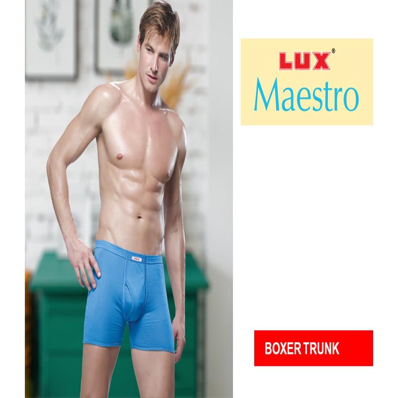 Lux Maestro Men Cotton Boxer Trunk 3 Pcs/Pack