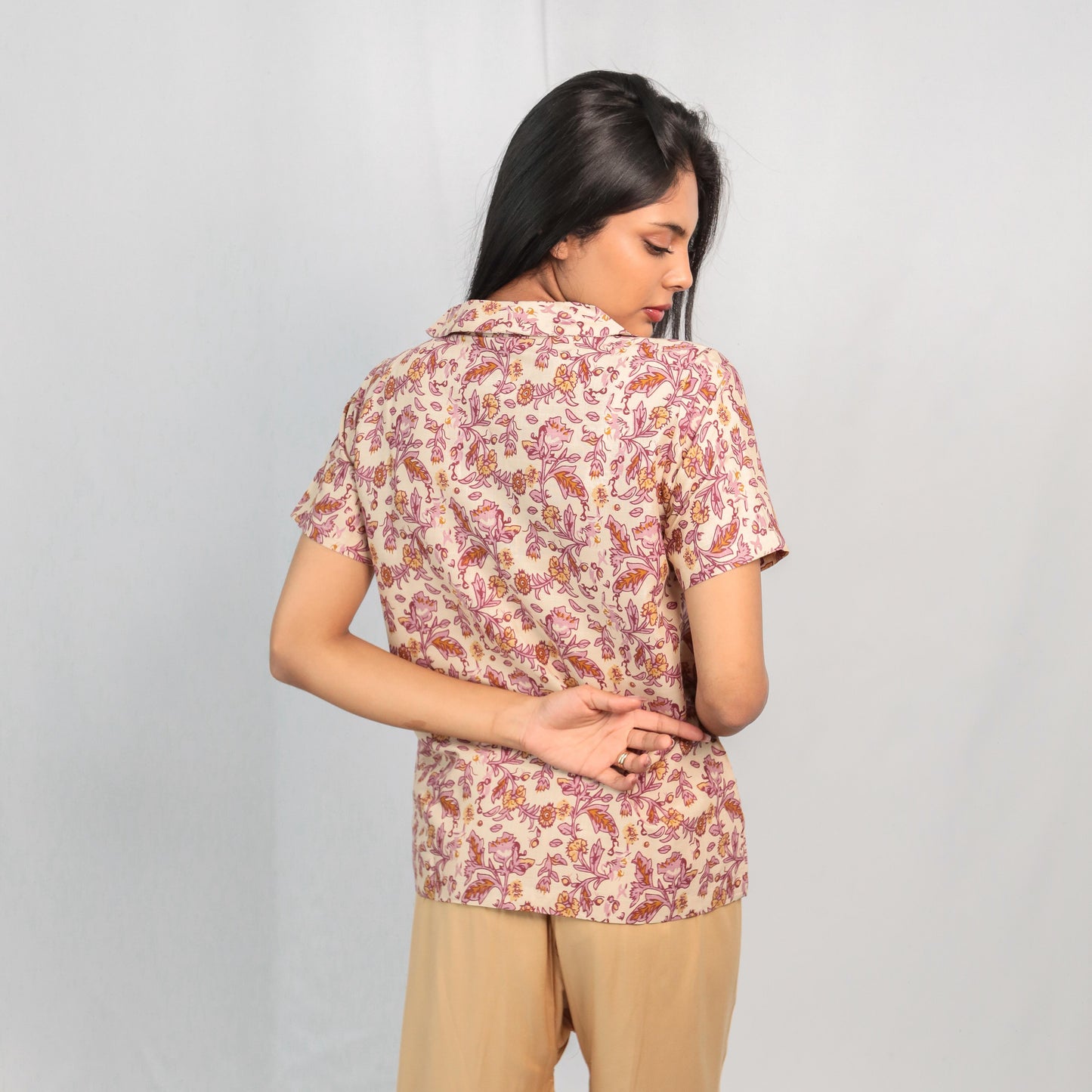 Blaus KAMDAR Readymade untuk Wanita (S - 3XL) Ketibaan Baru Lengan Pakaian Atasan Tradisional yang Cantik & Trendi