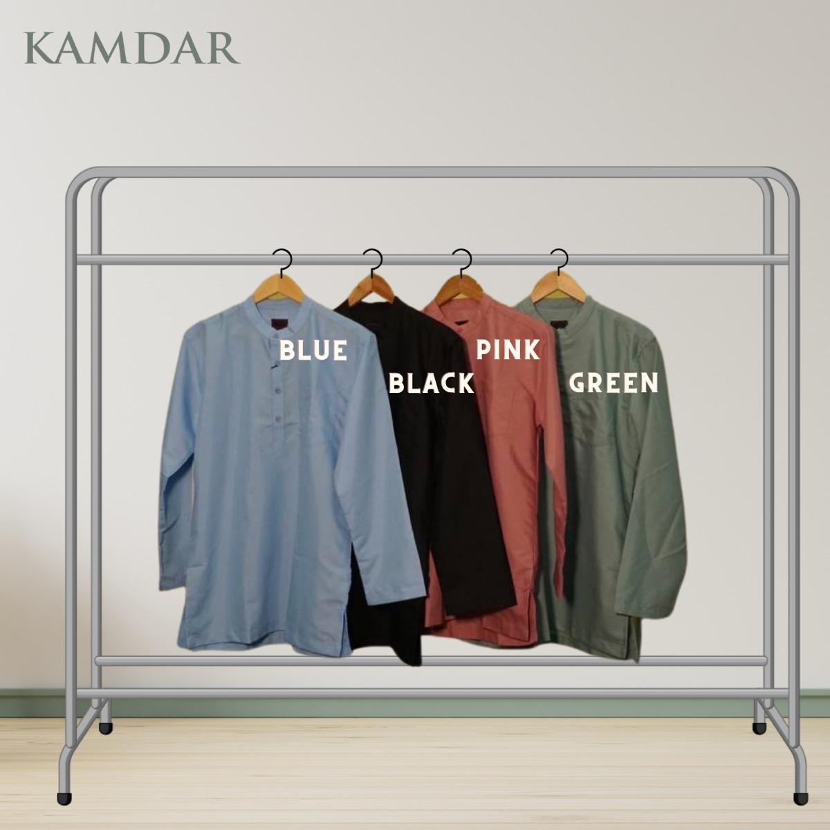 Men Kurta Long Sleeve with Mandarin Collar