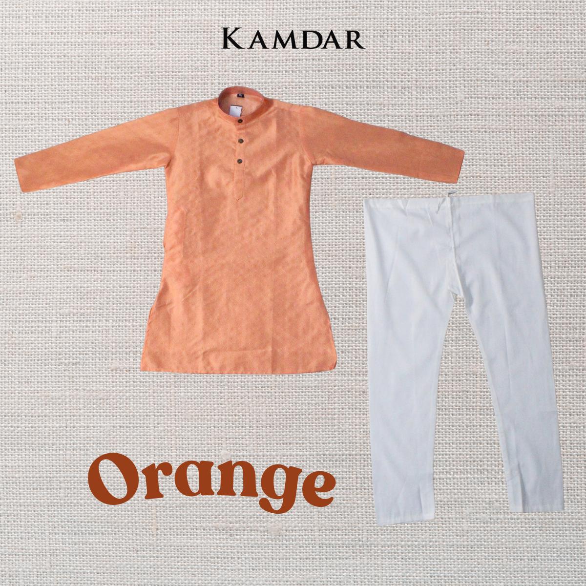 KAMDAR Raja Kurta Set Kurta Kanak-kanak dengan Seluar Kurta Etnik Piyama untuk Kanak-kanak Lelaki, Pakaian Etnik India Mampu Milik Poliester Kurta Budak Murah Baju Deepavali Fesyen Selesa