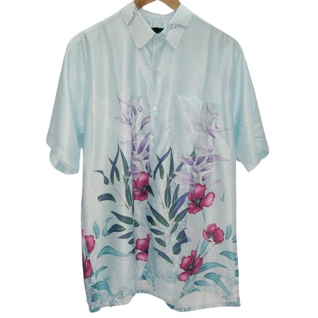 Batik Print Short Sleeve Men