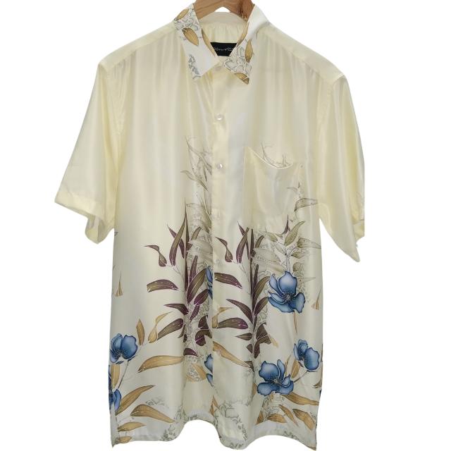 Batik Print Short Sleeve Men