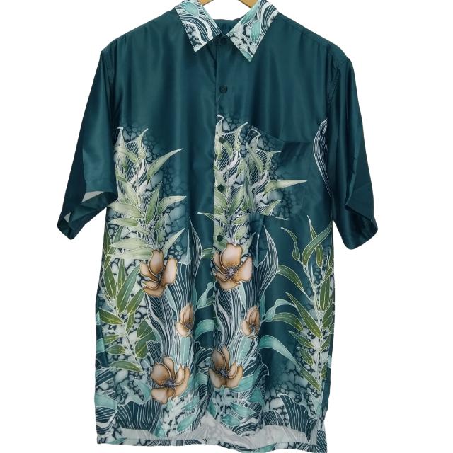 Batik Print Short Sleeve Men