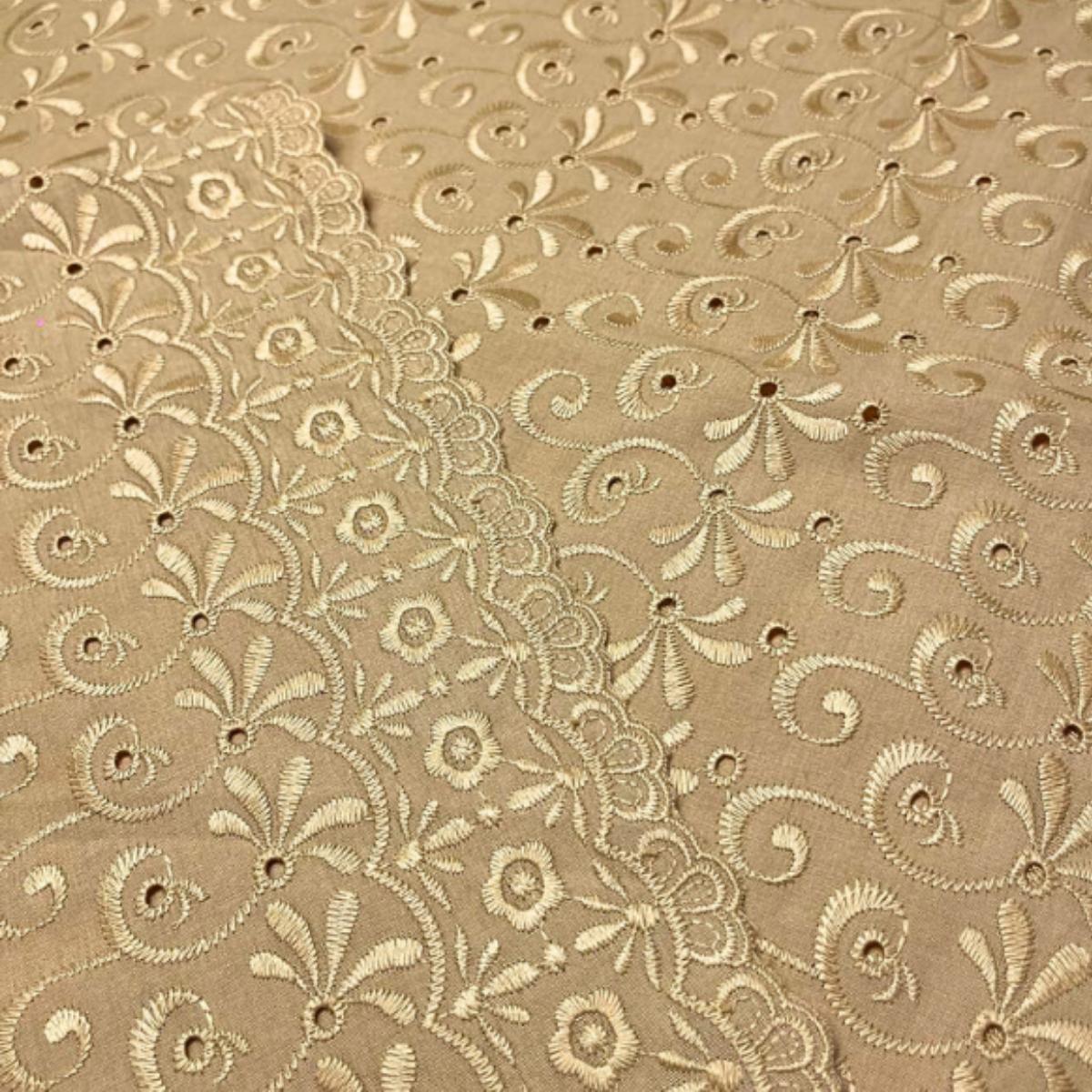 Mix Cotton Embroidery 44"