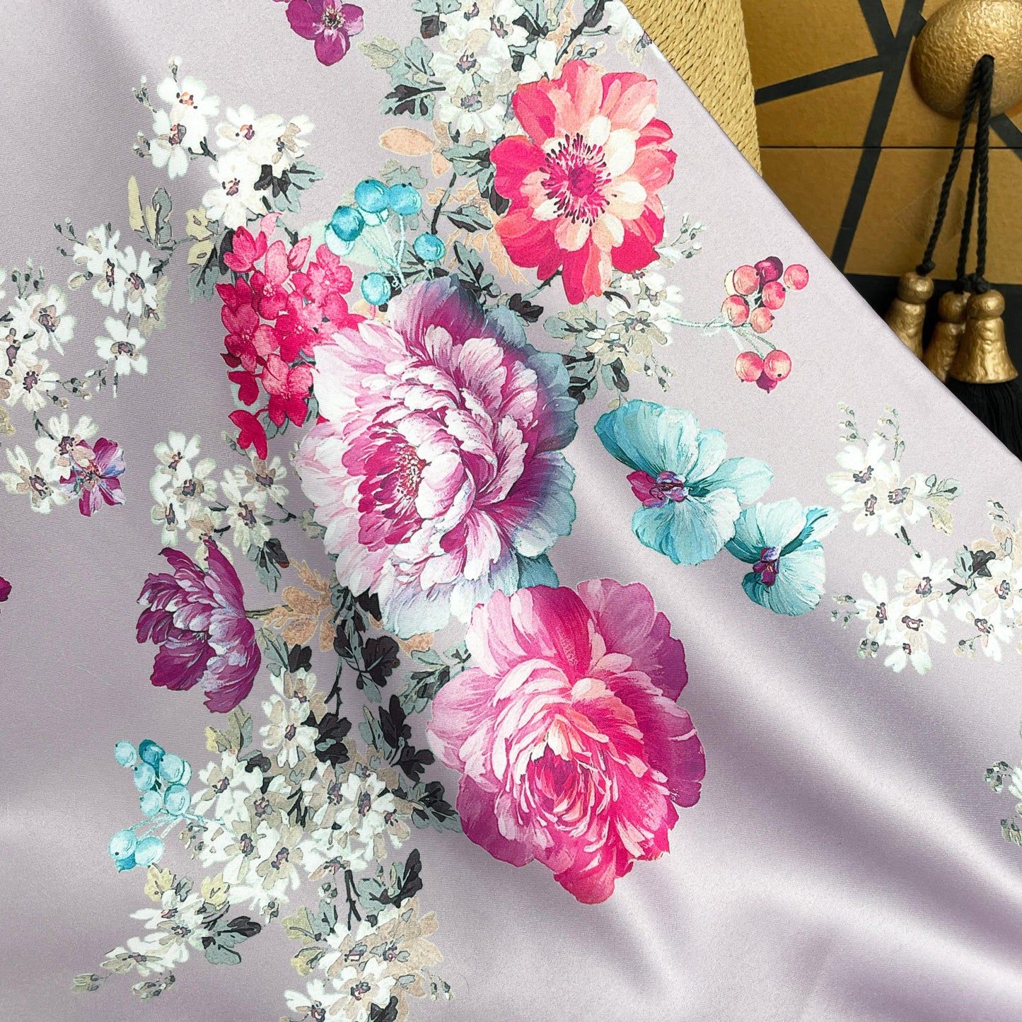 KAMDAR YOLANDA ITALIAN DIGITAL SATIN SERIES 2 READYSTOCK OPEN METER, Kain Satin, Kain batik viral murah, Kain Pasang Raya 2024, Kain Songket Raya 2024, Kain Printed