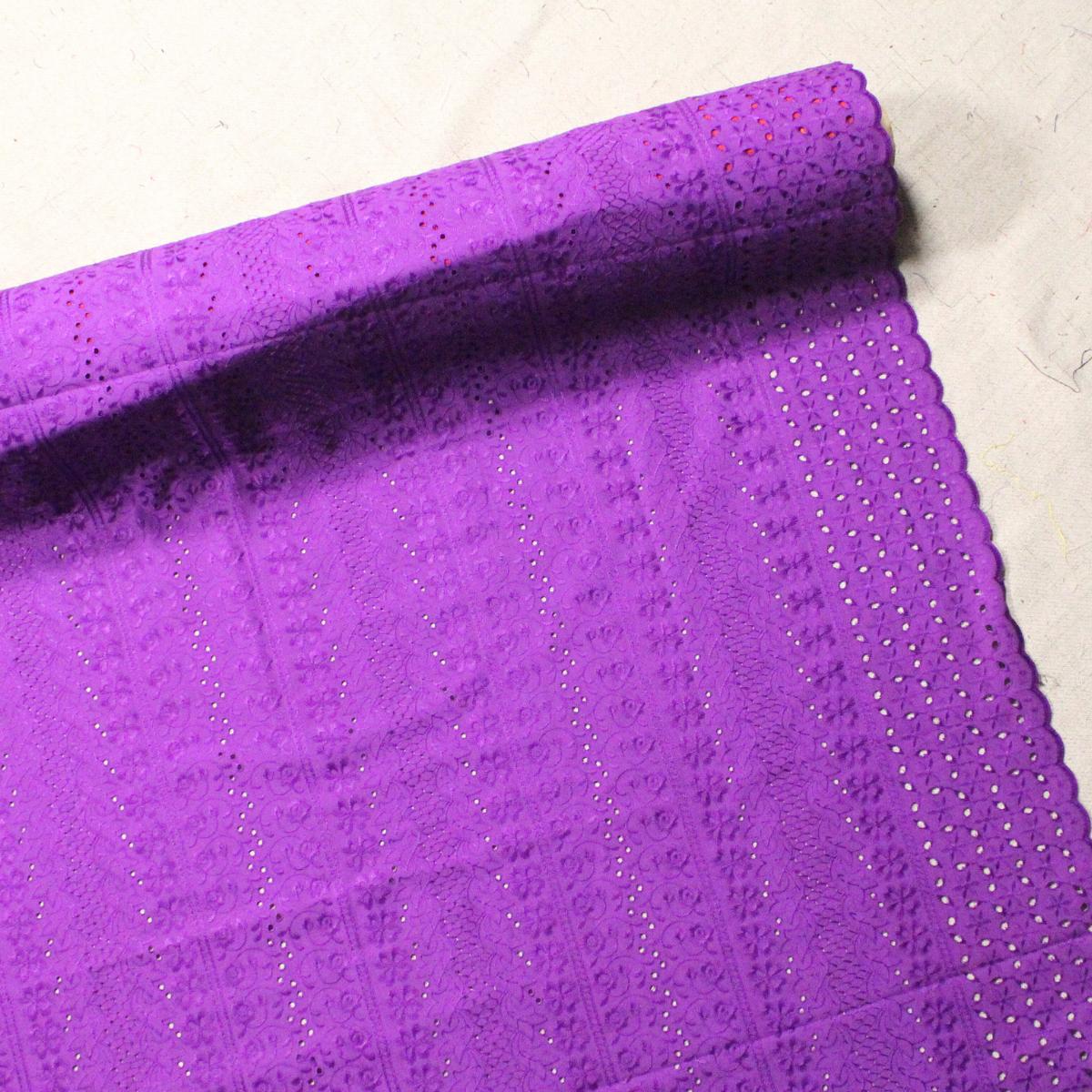 Wave Cotton Embroidery 42"
