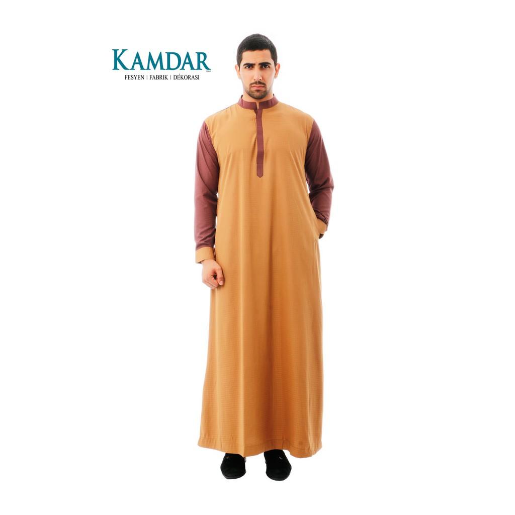 Juma'art Color Block Long Men Jubah