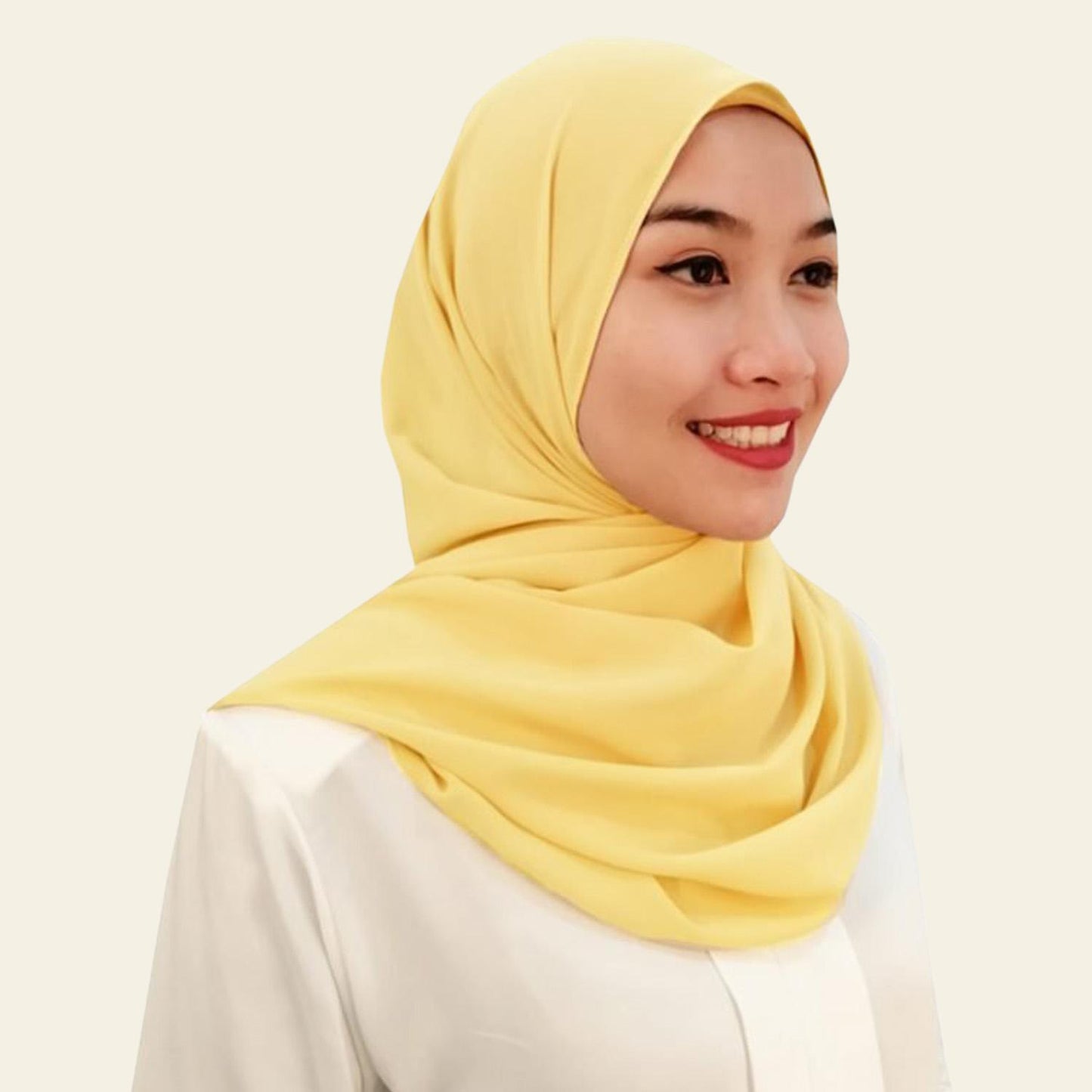 Zulaikha Chiffon Plain Shawl 2 Meter