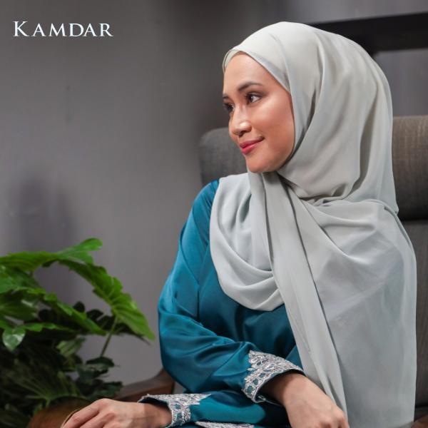 Zulaikha Chiffon Plain Shawl 2 Meter