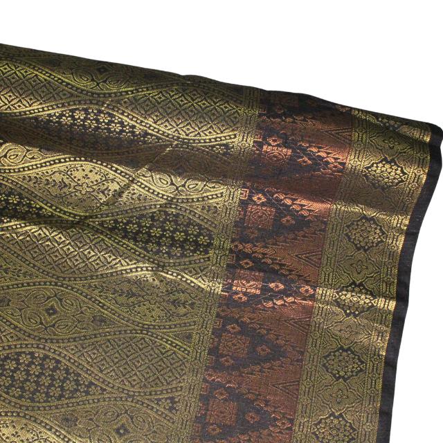 Gelung Emas Metallic Songket 44"