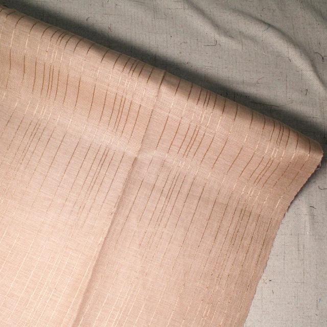 Zafina Embroidered Linen Sequins 58"