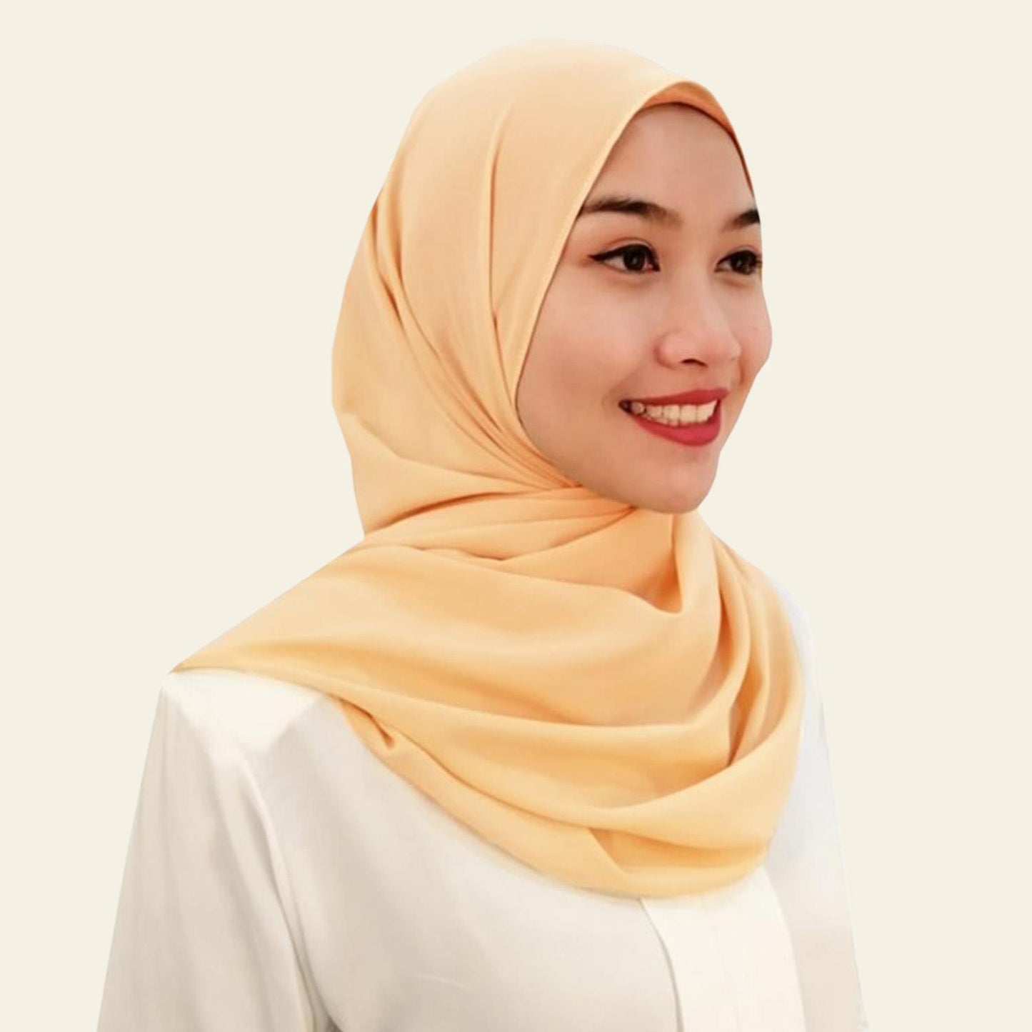 Zulaikha Chiffon Plain Shawl 2 Meter